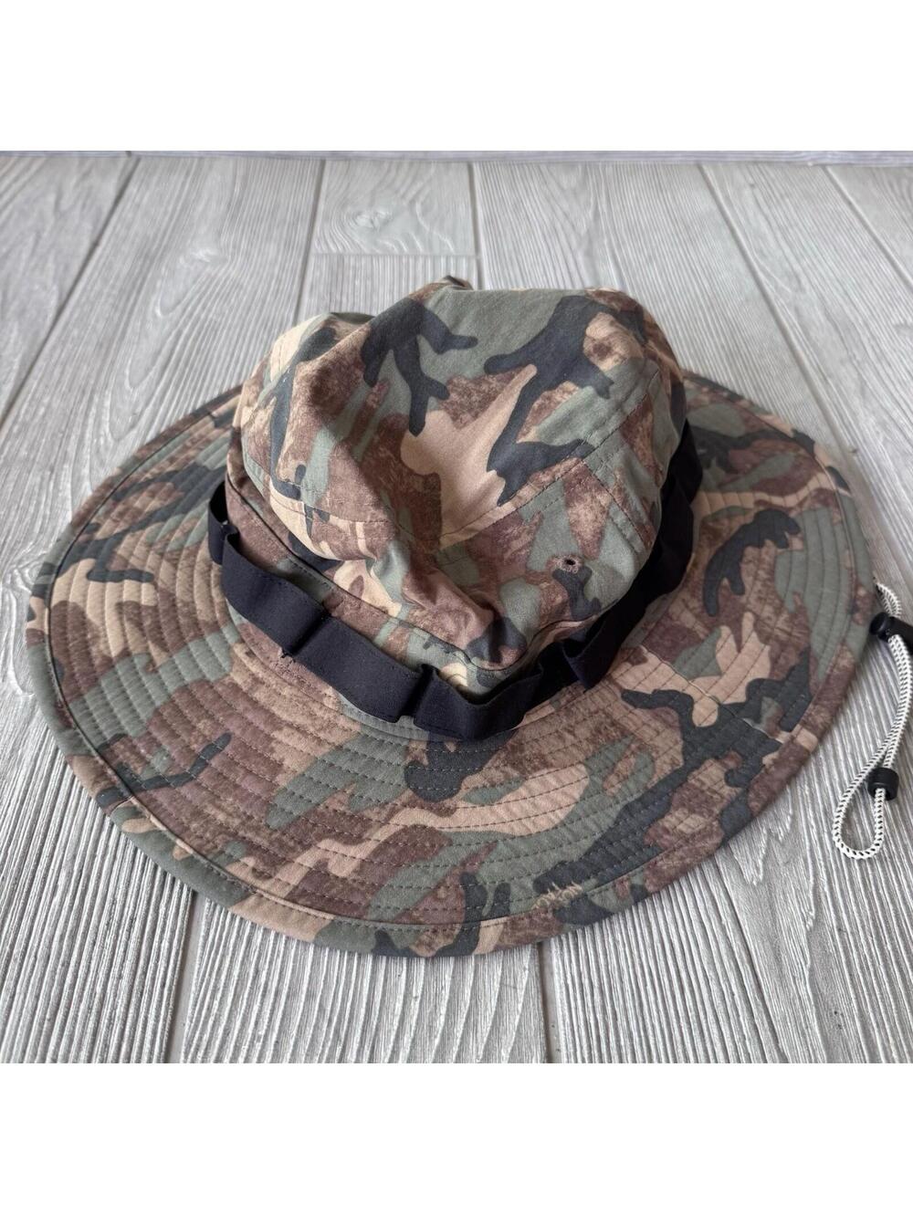 The North Face Class V Brimmer Hat Camo Boonie Bucket S/M Outdoor Hiking